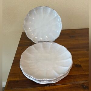 Pottery Barn Angelique Salad/Luncheon Plates